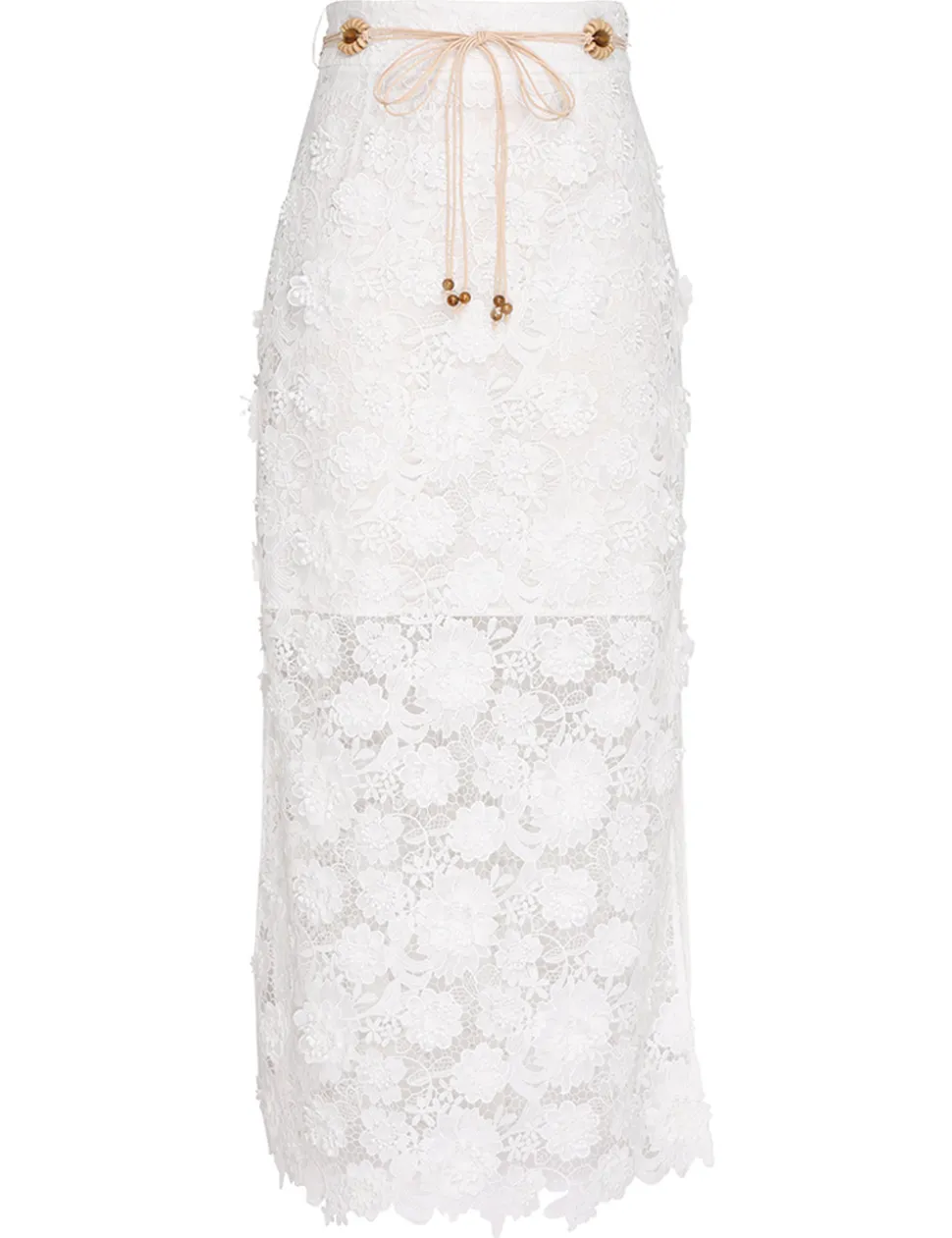 Raie Lace Flower Skirt