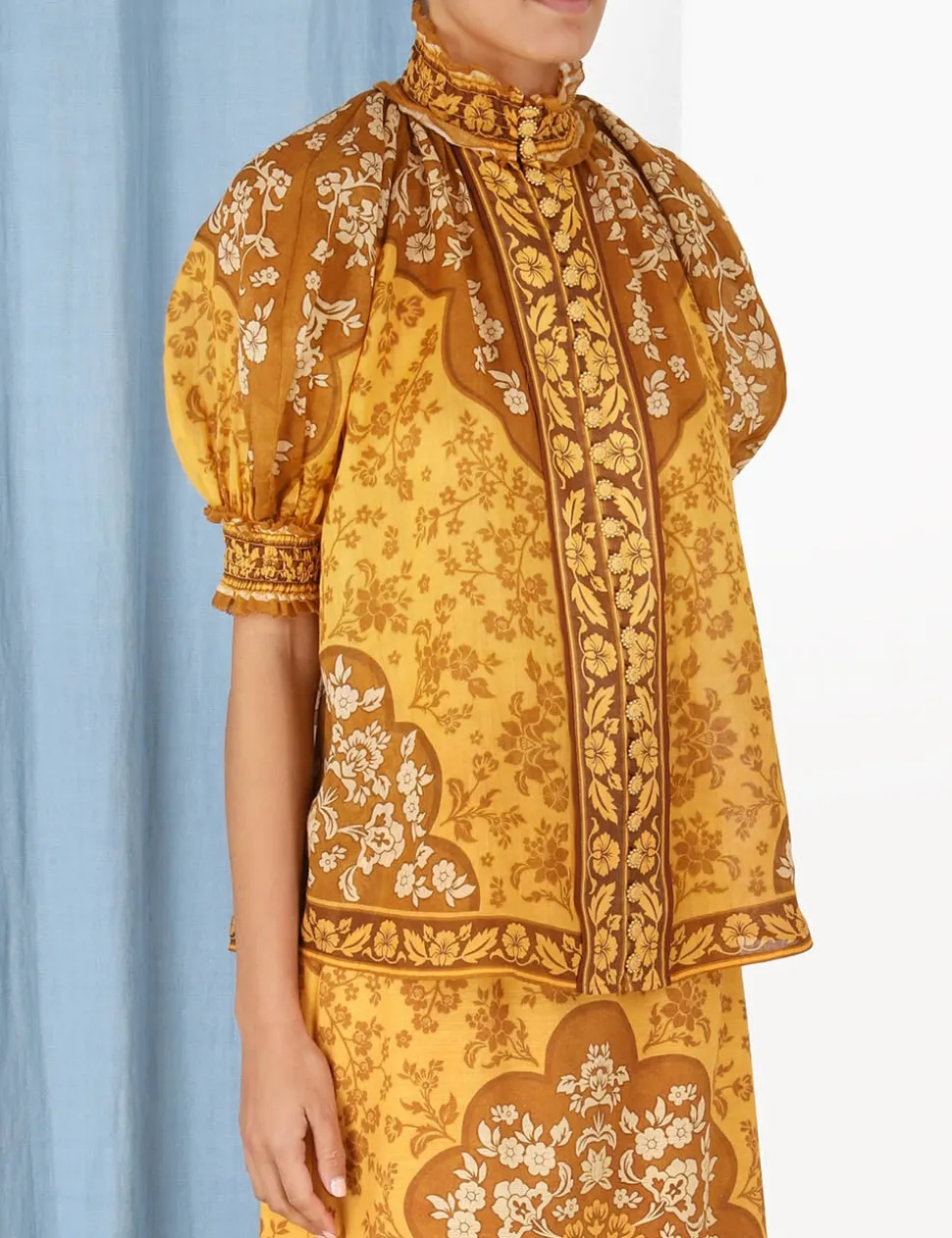 Raie Short Sleeve Blouse