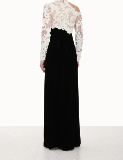 Sensory Velvet Bodice Gown