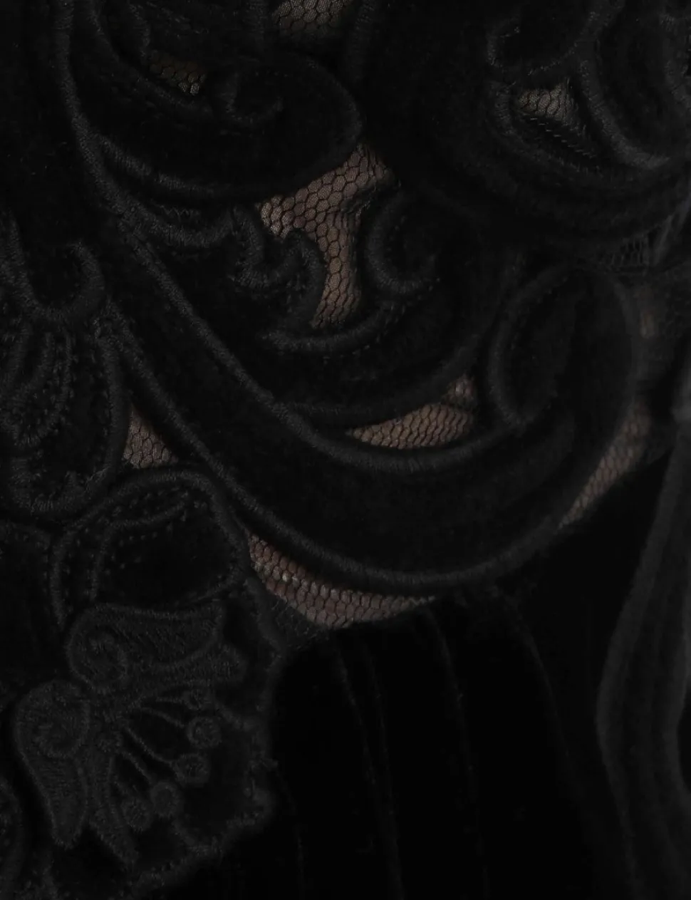 Sensory Velvet Slip Dress