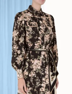 Shirt Midi Dress