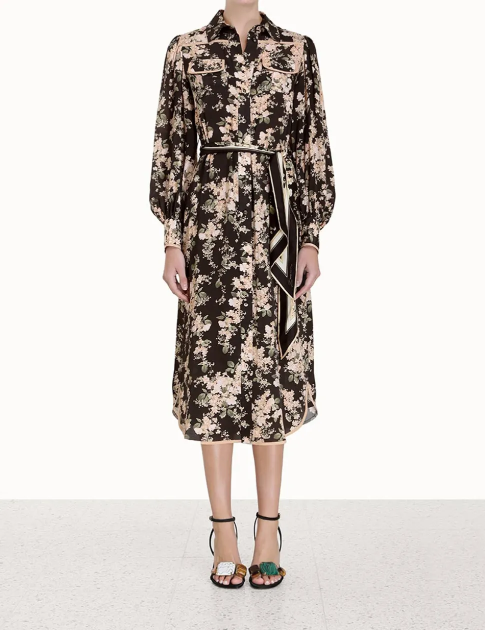 Shirt Midi Dress