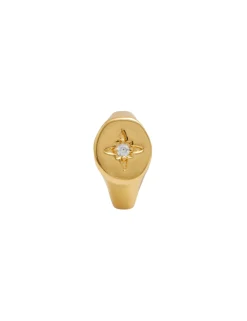 Signet Earring