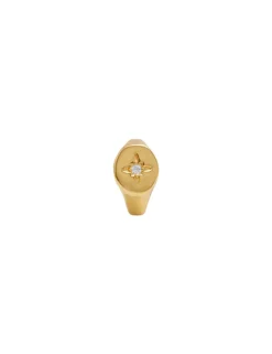 Signet Mini Earring