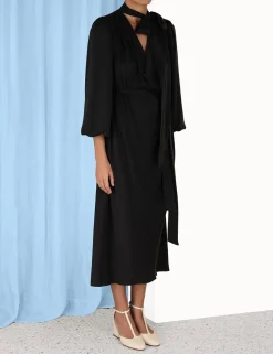 Silk Billow Dress