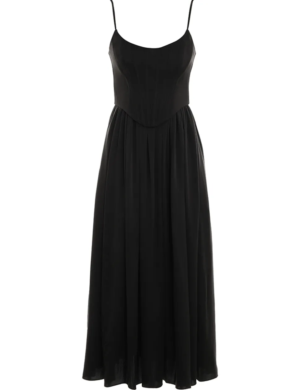 Silk Corset Dress