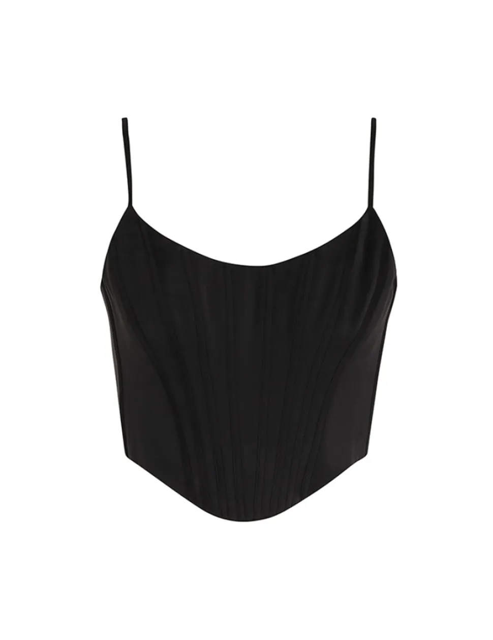 Silk Corset Top
