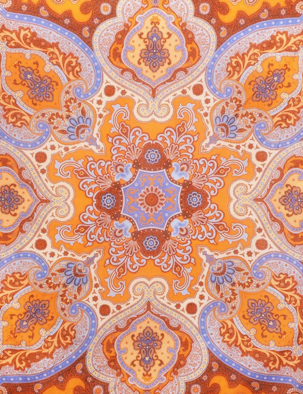 Silk Cotton Square Scarf