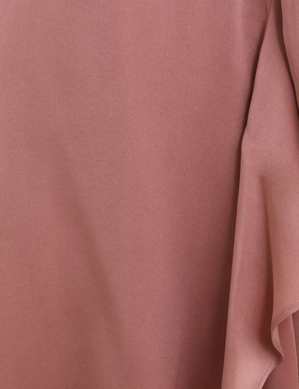Silk Wrap Midi Dress