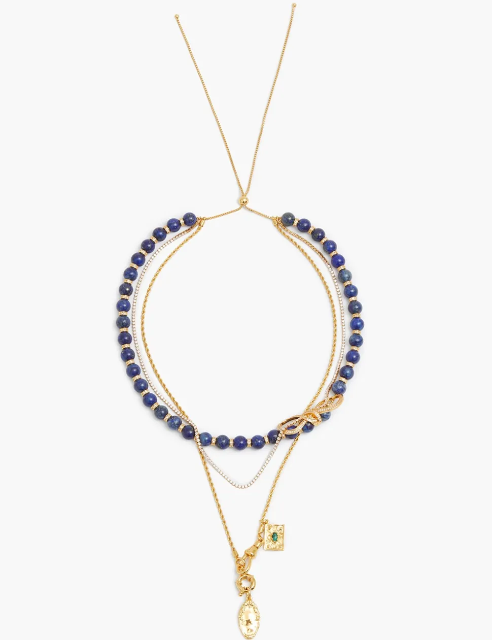 Tangled Collage Chain Necklace