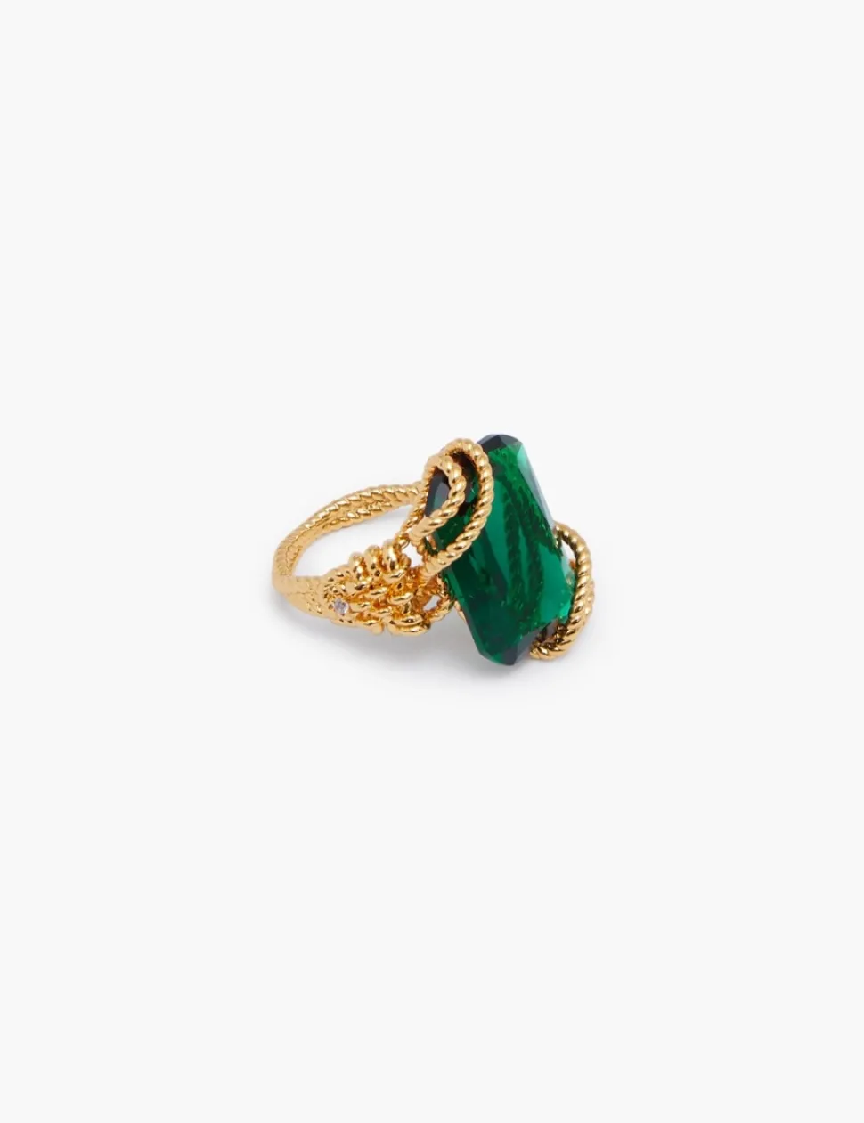 Tangled Rope Cocktail Ring