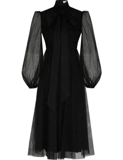 Tulle Midi Dress