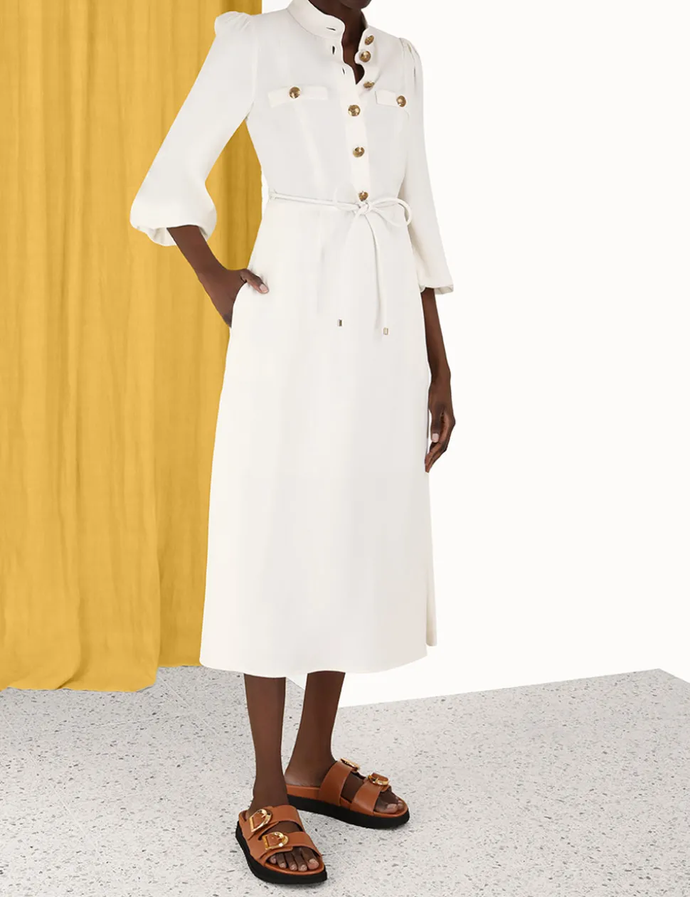 Utility Midi Dress