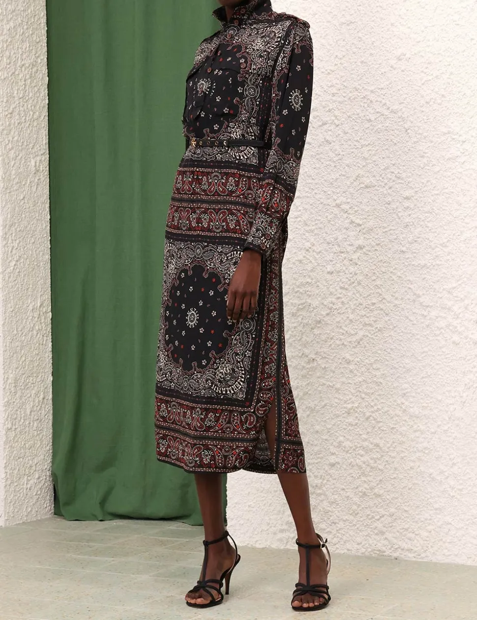 Utility Midi Dress