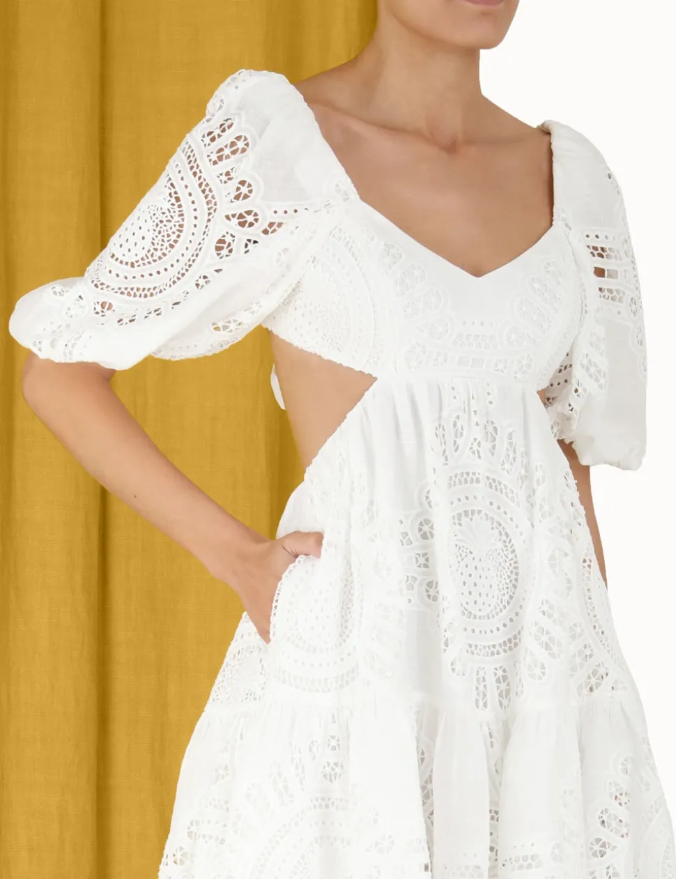 Vacay Lace Mini Dress
