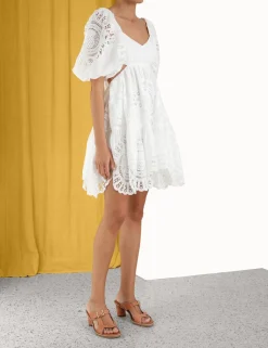 Vacay Lace Mini Dress