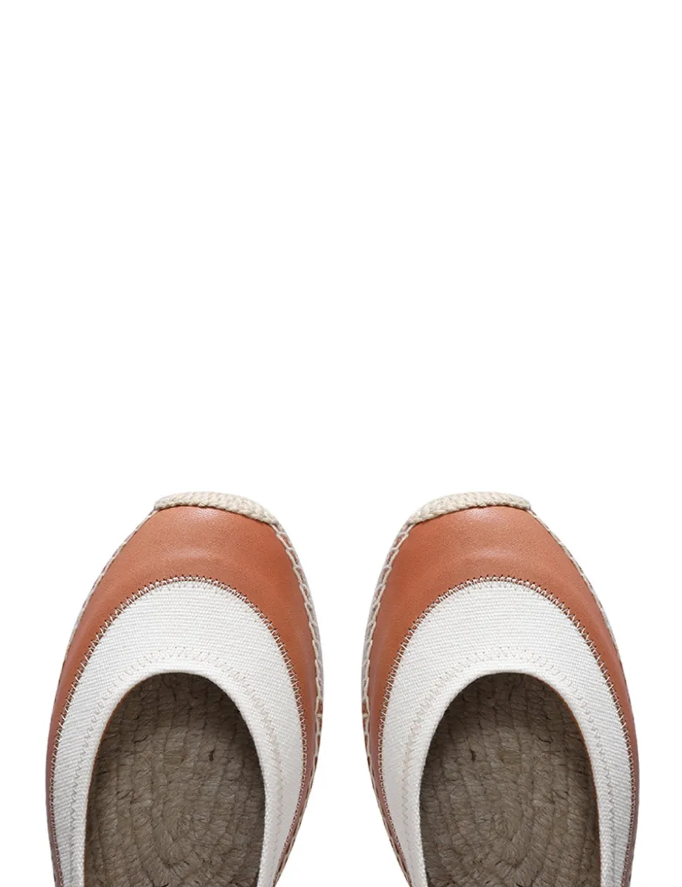 Wavy Espadrille Ballerina
